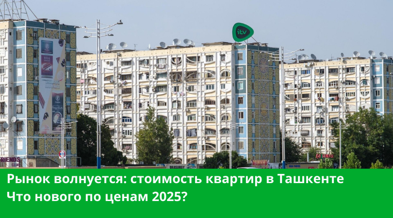 Сколько стоят квартиры в Ташкенте в 2025 году: обзор рынка недвижимости